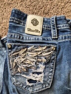 Miss Me Light Blue Denim Jeans